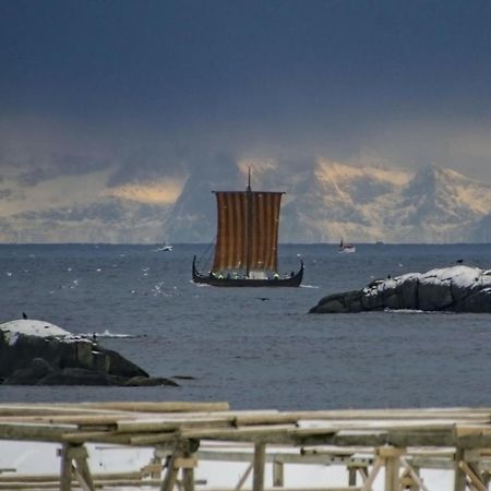 Rorbu Kvalen 17 Ballstad Exterior foto